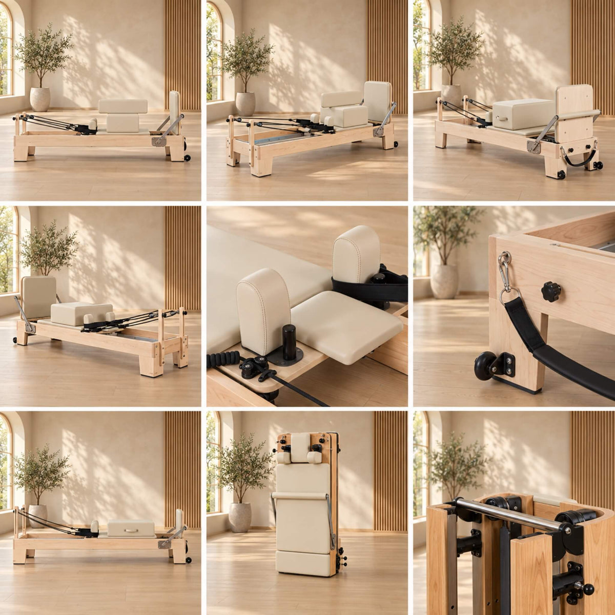 Folding Pilates Reformer